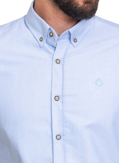 Blue Oxford Shirt - Khotwh